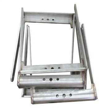 Bästa service Industriell värmeväxlare Stålarbete Metalltakstödfäste Specialtillverkning av metallfäste
